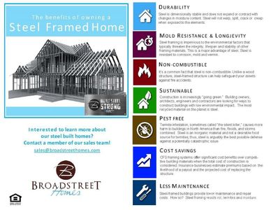 Benefits of a Steel Framed Home