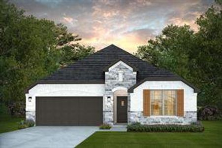 New construction Single-Family house 3118 Leeward Edge Drive, Texas City, TX 77568 Arlington- photo 0