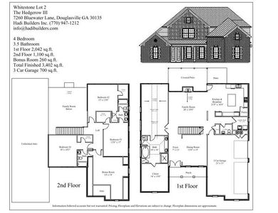 New construction Single-Family house 7260 Bluewater Lane, Douglasville, GA 30135 Hedgerow III- photo 1 1