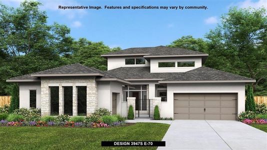 New construction Single-Family house 100 Rosetta Loop, Liberty Hill, TX 78642 3947S- photo 0 0
