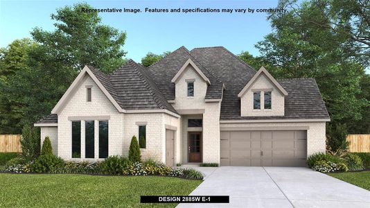 New construction Single-Family house 1745 Windward Way, Seguin, TX 78155 Design 2885W- photo 1 1