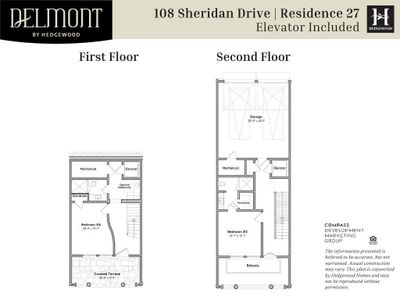 New construction Townhouse house 108 Sheridan Drive Ne, Atlanta, GA 30305 Plan: 27 - Elevator- photo 3 3