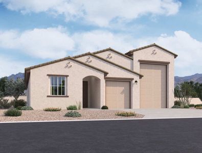 New construction Single-Family house 2551 E Homesteaders Road, Queen Creek, AZ 85140 - photo 0