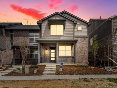 New construction Townhouse house 22331 E 7Th Place, Aurora, CO 80018 The Woodland- photo 14 14