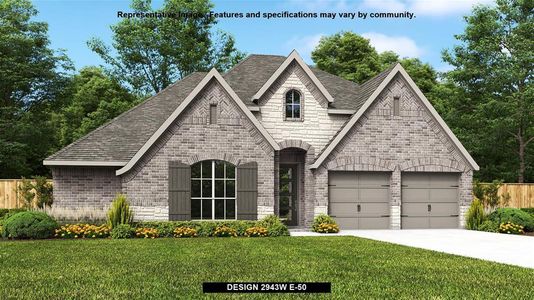 New construction Single-Family house 1732 Windward Way, Seguin, TX 78155 Design 2943W- photo 0 0