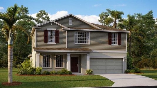 New construction Single-Family house 4039 Ambrose Avenue, Kissimmee, FL 34746 Durham- photo 0 0
