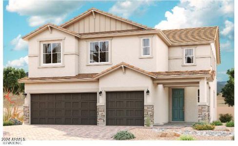 New construction Single-Family house 40371 W Michaels Drive, Maricopa, AZ 85138 Yorktown- photo 0 0