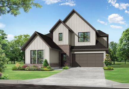 New construction Single-Family house Kinney, 7307 Prairie Lakeshore Lane, Katy, TX 77493 - photo