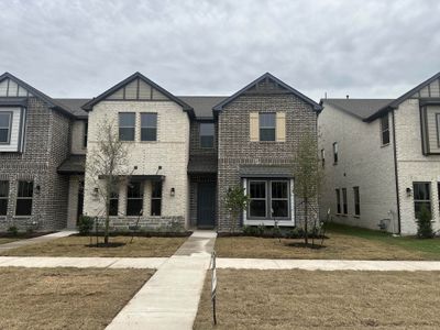 New construction Townhouse house 6238 Baritone Court, Sachse, TX 75048 Brown Homeplan- photo