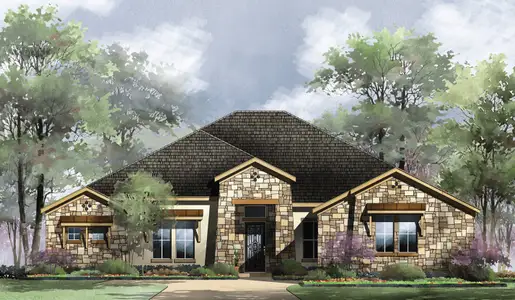 New construction Single-Family house Blue Oak Pass, San Antonio, TX 78266 - photo 2 2
