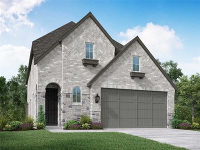 New construction Single-Family house 1556 Whispering Meadow Drive, Van Alstyne, TX 75495 Ellington Plan- photo 0 0