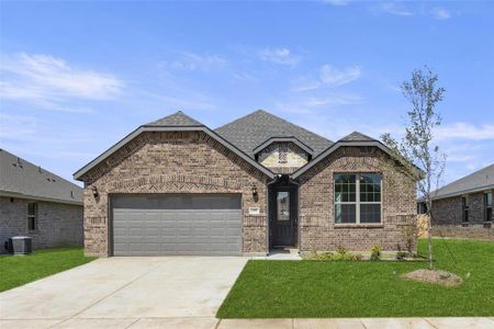 New construction Single-Family house 203 Lariat Lane, Valley View, TX 76272 - photo 0