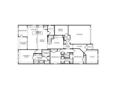 New construction Single-Family house 2944 Tantara Dr, Katy, TX 77493 Carmel II- photo 1 1