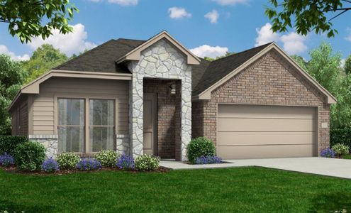 New construction Single-Family house 1811 Temple Grove Drive, Iowa Colony, TX 77583 The Amherst- photo 0 0