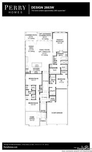 New construction Single-Family house 1820 Durham Park, Bulverde, TX 78163 Design 2663W- photo 1 1