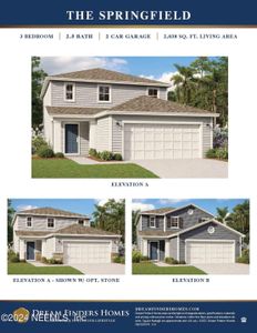 New construction Single-Family house 84 Carbonell Pl, Saint Augustine, FL 32095 Springfield- photo 1 1