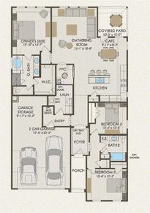 Pulte Homes, Arlington floor plan