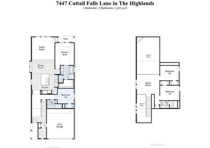 New construction Single-Family house 7447 Cattail Falls Lane, Porter, TX 77365 Windermere Plan- photo