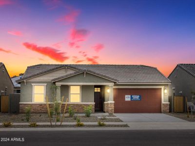 New construction Single-Family house 16018 W Buckskin Trail, Surprise, AZ 85387 Cedar- photo 2 2