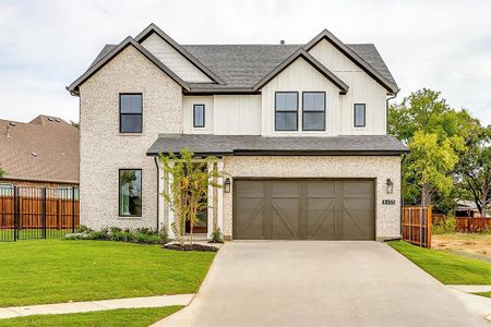 New construction Single-Family house Hidden Creek Court, Fort Worth, TX 76182 Granbury- photo 0