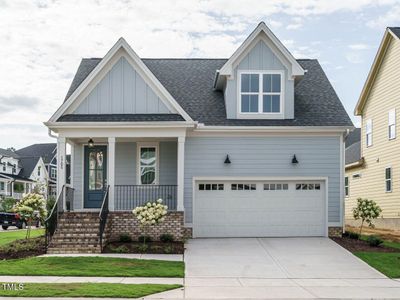 New construction Single-Family house 1705 Grassy Falls Lane, Wendell, NC 27591 Cameron- photo 0