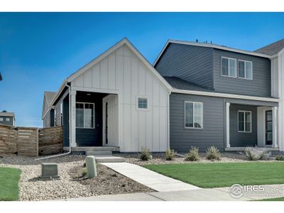 New construction Duplex house 5982 Rendezvous Pkwy, Timnath, CO 80547 Caraway- photo 0 0