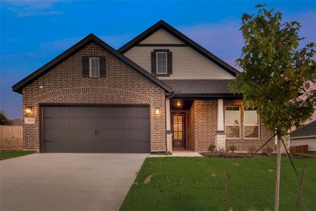 New construction Single-Family house 1404 Whitetail Lane, Azle, TX 76020 Lavon- photo 0 0