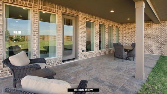 New construction Single-Family house 29519 Highland Meadow Drive, Fulshear, TX 77441 Design 3593W- photo 32 32