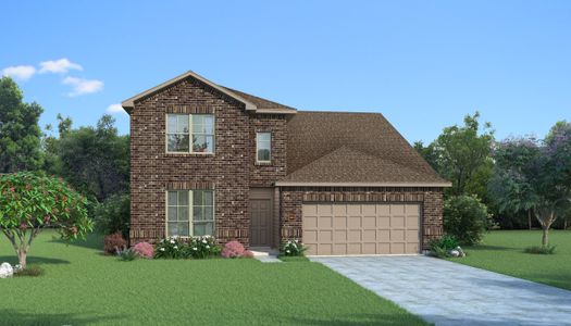 New construction Single-Family house 412 Burrow Drive, Waxahachie, TX 75167 Sequoia II T- photo 6 6