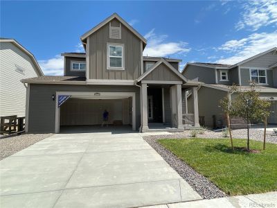 New construction Single-Family house 12880 Range Street, Firestone, CO 80107 - photo 0