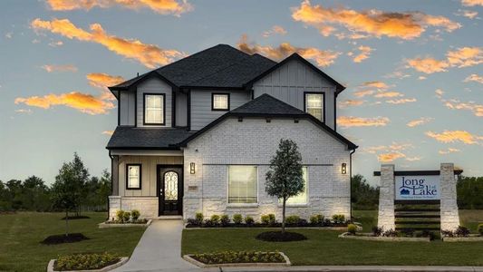 New construction Single-Family house 4951 Valley White Oak Lane, Houston, TX 77084 Plan 521- photo 0 0