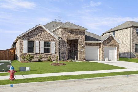 New construction Single-Family house 1414 Greenbelt Drive, Forney, TX 75126 Travis Homeplan- photo 0