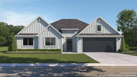 New construction Single-Family house 29057 Rock Canyon, Bulverde, TX 78163 Irving - photo 0 0