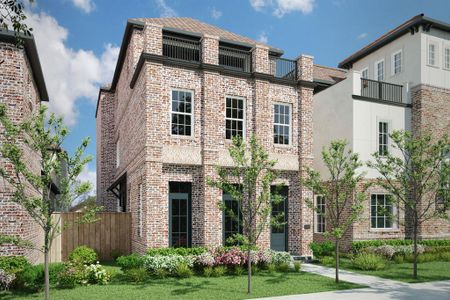 New construction Single-Family house 1210 Castellina Lane, Houston, TX 77055 - photo 0