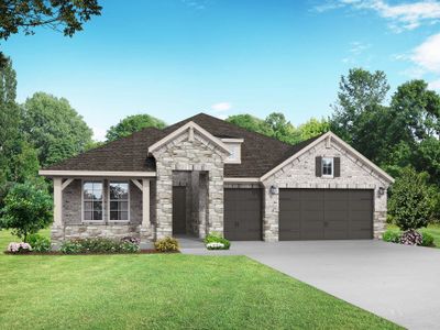 New construction Single-Family house The George A, 2920 Arbor Edge Crossing, La Marque, TX 77568 - photo