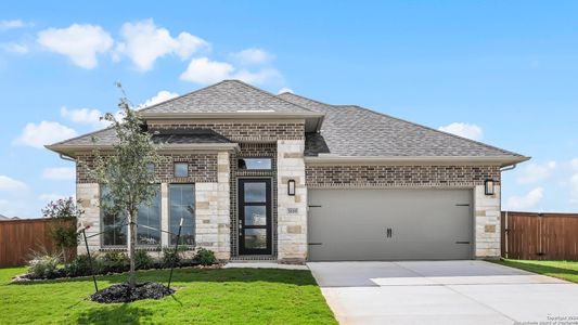 New construction Single-Family house 3220 Crosby Creek, Schertz, TX 78108 Design 2504W- photo 0