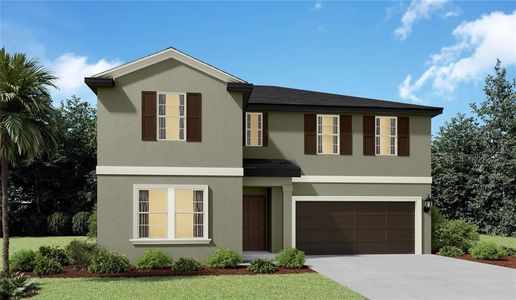 New construction Single-Family house 13166 Calcite Blue Avenue, Wimauma, FL 33598 - photo 0 0