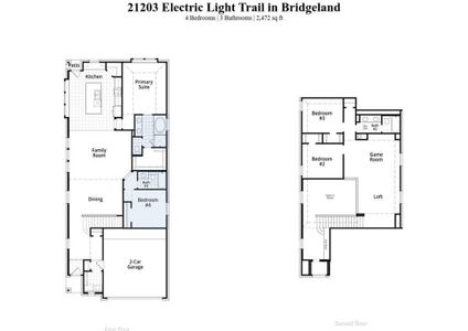 New construction Single-Family house 21203 Electric Light Trail, Cypress, TX 77433 Ellington Plan- photo 1 1
