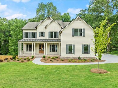 New construction Single-Family house 113 Mills Lane Road, Ball Ground, GA 30107 Oxford A- photo 0 0