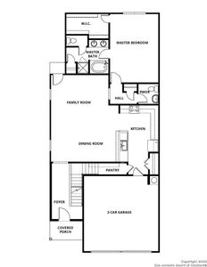 New construction Single-Family house 12052 Luckey Villa, San Antonio, TX 78252 The Torres- photo 1 1