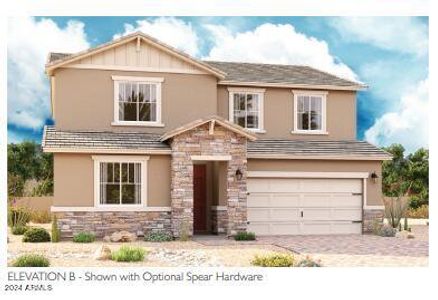 New construction Single-Family house 40363 W Wade Drive, Maricopa, AZ 85138 Ammolite- photo 0 0