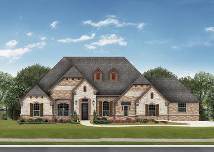 New construction Single-Family house Lexington II, 2141 Glenbrook St, Haslet, TX 76052 - photo
