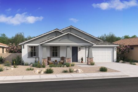 New construction Single-Family house 37570 W Padilla Street, Maricopa, AZ 85138 Flagstaff- photo 0 0