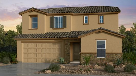 New construction Single-Family house Turquoise, 7911 E Raleigh Ave., Mesa, AZ 85212 - photo