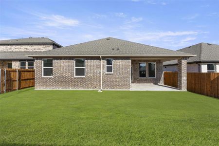 New construction Single-Family house 703 Declaration Drive, Princeton, TX 75407 Crockett Homeplan- photo 25 25