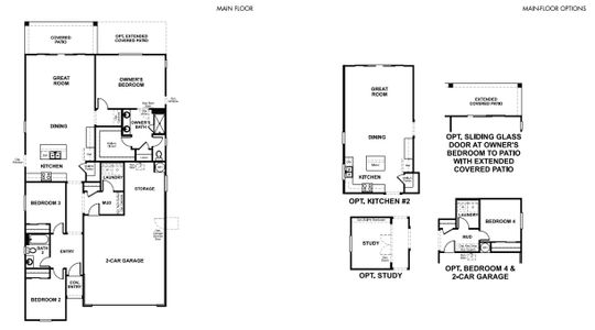 New construction Single-Family house 40080 W. Elm Drive, Maricopa, AZ 85138 Peridot- photo 1 1