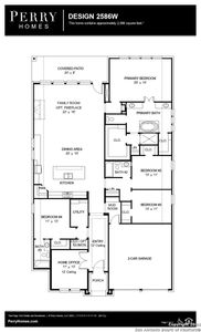 New construction Single-Family house 1411 Cowan Run, New Braunfels, TX 78132 Design 2586W- photo 3 3