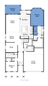 New construction Single-Family house 12456 Lanthimos, San Antonio, TX 78254 Waverley Plan- photo 2 2