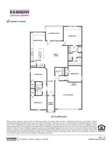 New construction Single-Family house H144 Bergamot, 103 Armadillo Court, Caddo Mills, TX 75135 - photo