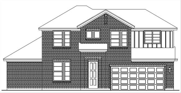 New construction Single-Family house 1430 Red Clover Avenue, Van Alstyne, TX 75495 Lancaster DEF- photo 0